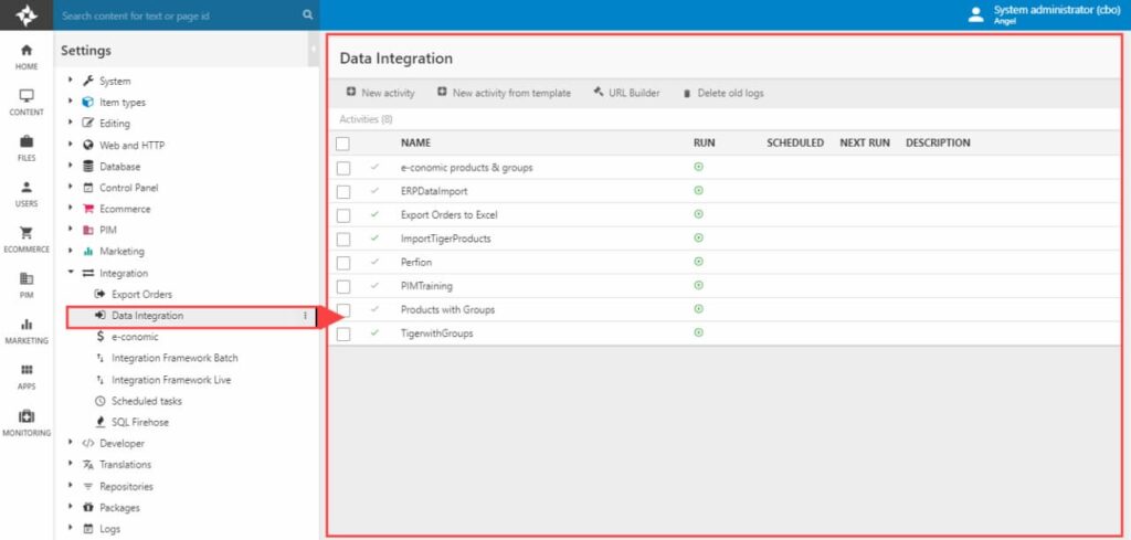 Integration With Google Activity Log