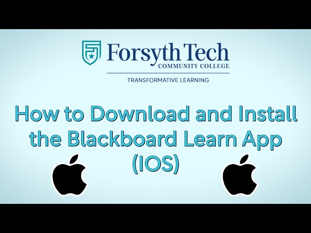 What Is Forsyth Tech Blackboard 